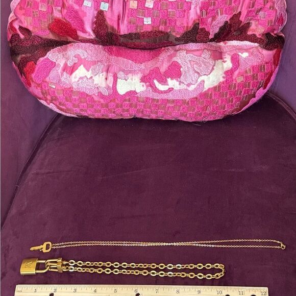 Louis Vuitton Lock and Key Necklace Set #315 - Picture 9 of 9